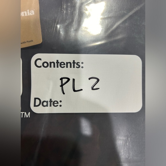 Patagonia Women's Large Fleetwith Pants Ink Black Polyester Spandex NWT - Picture 10 of 10